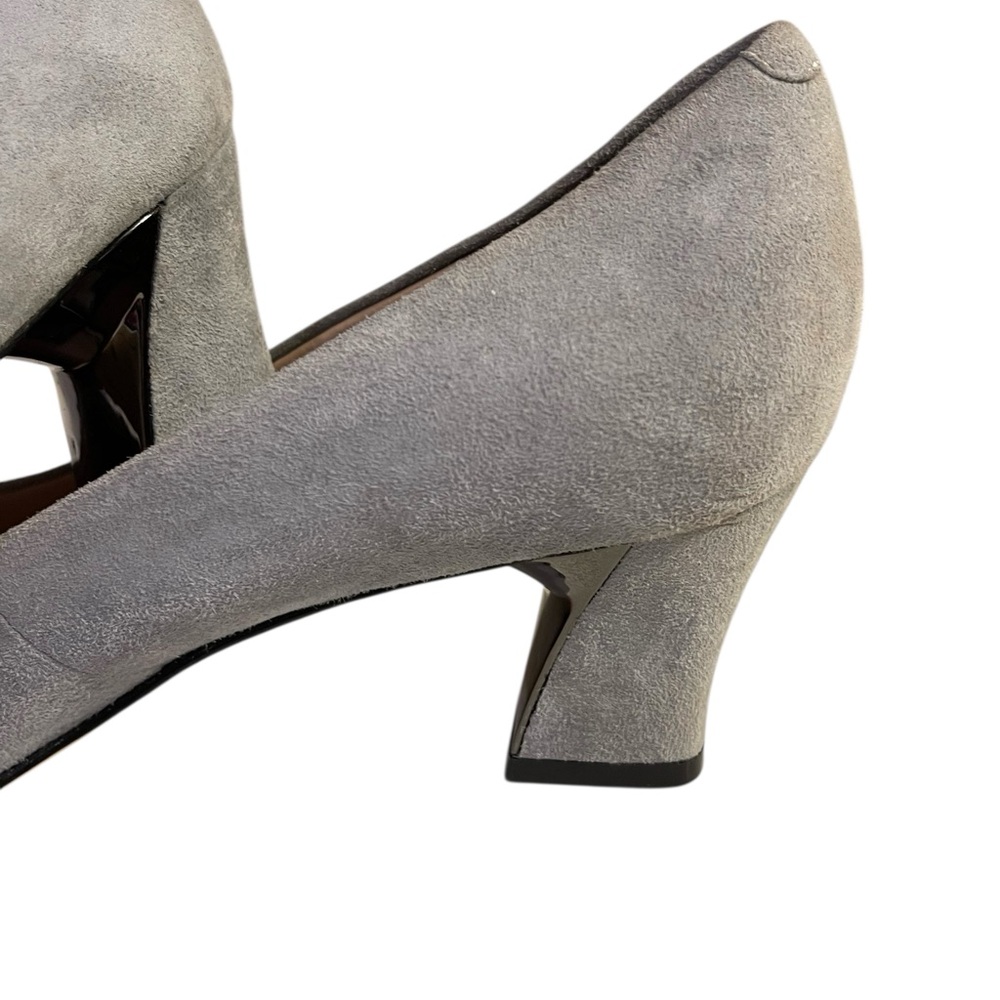 Karl Lagerfeld Elegant Gray Embellished Heels Womens size 6 - Picture 5 of 9